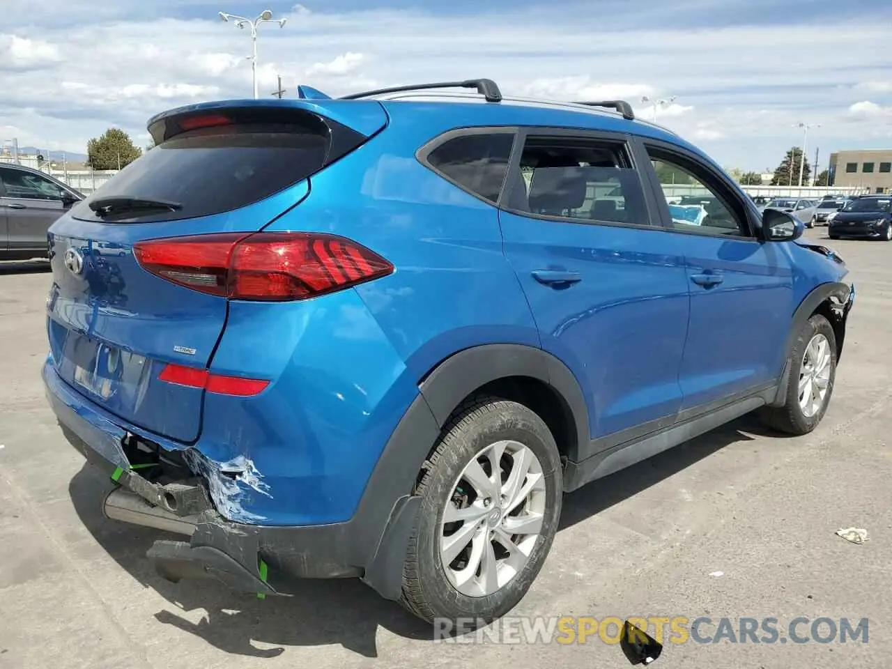 3 Фотография поврежденного автомобиля KM8J3CA44MU323251 HYUNDAI TUCSON 2021