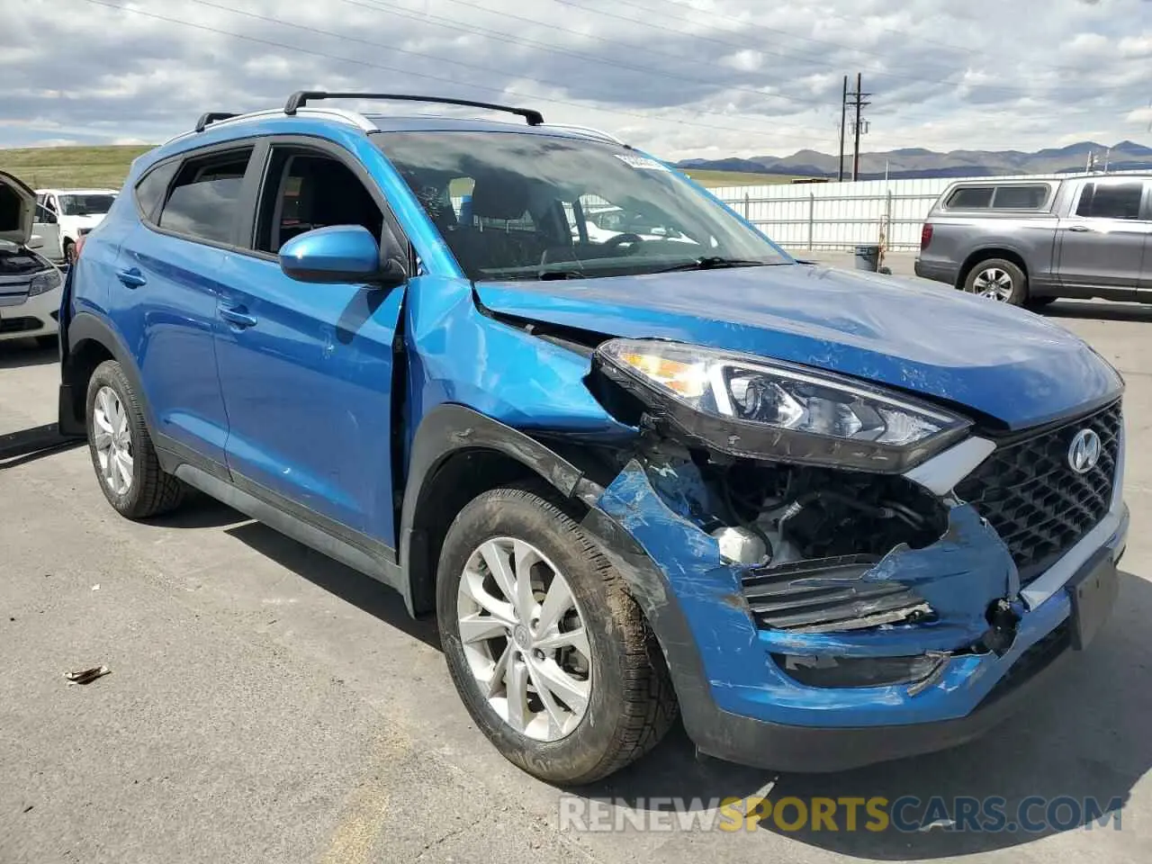 4 Фотография поврежденного автомобиля KM8J3CA44MU323251 HYUNDAI TUCSON 2021
