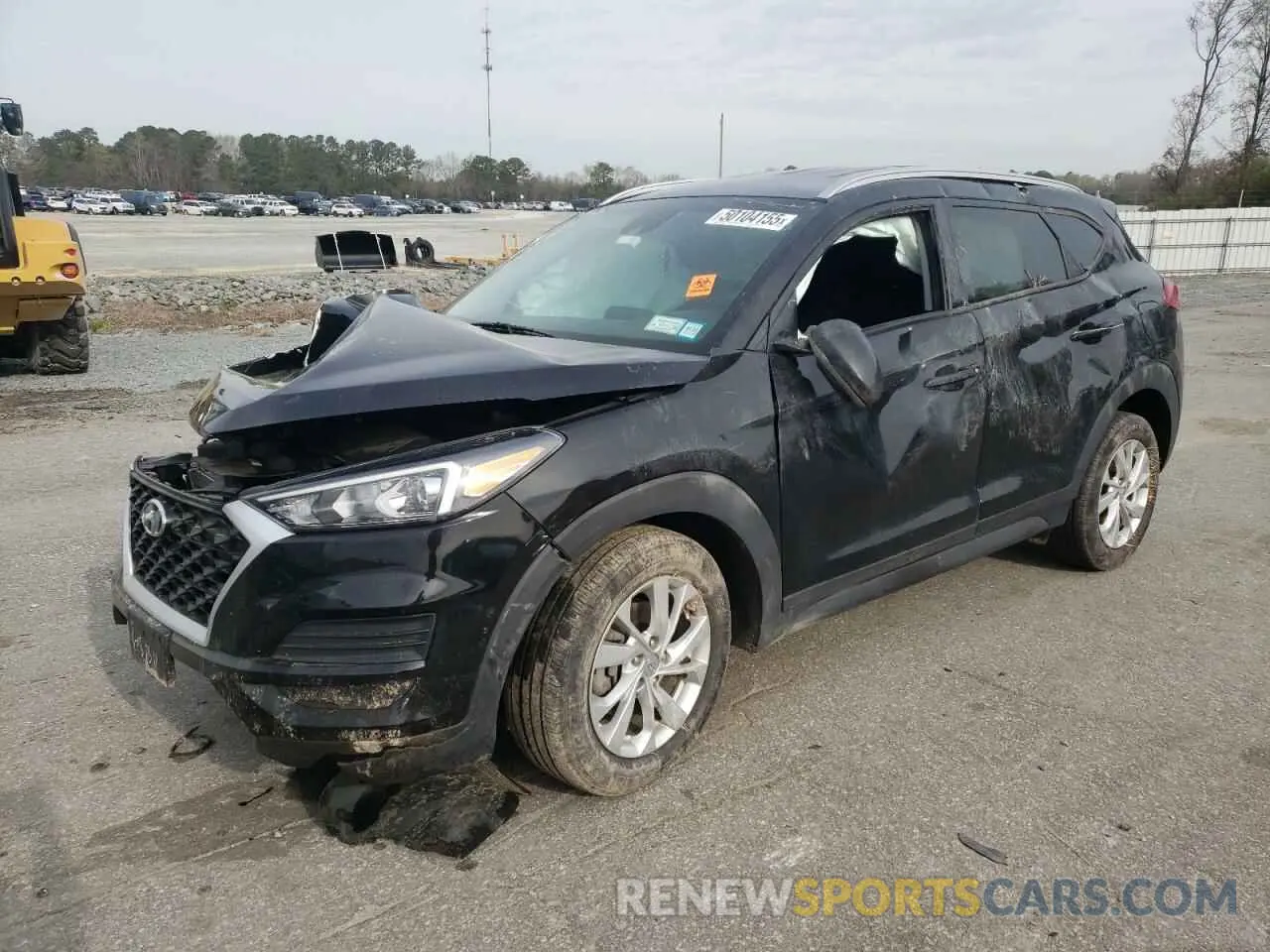 1 Фотография поврежденного автомобиля KM8J3CA44MU366813 HYUNDAI TUCSON 2021
