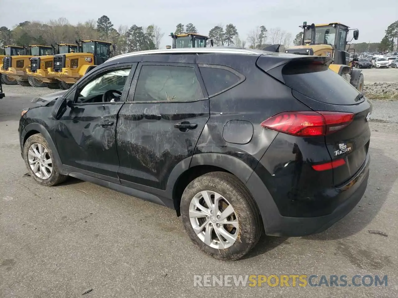 2 Фотография поврежденного автомобиля KM8J3CA44MU366813 HYUNDAI TUCSON 2021