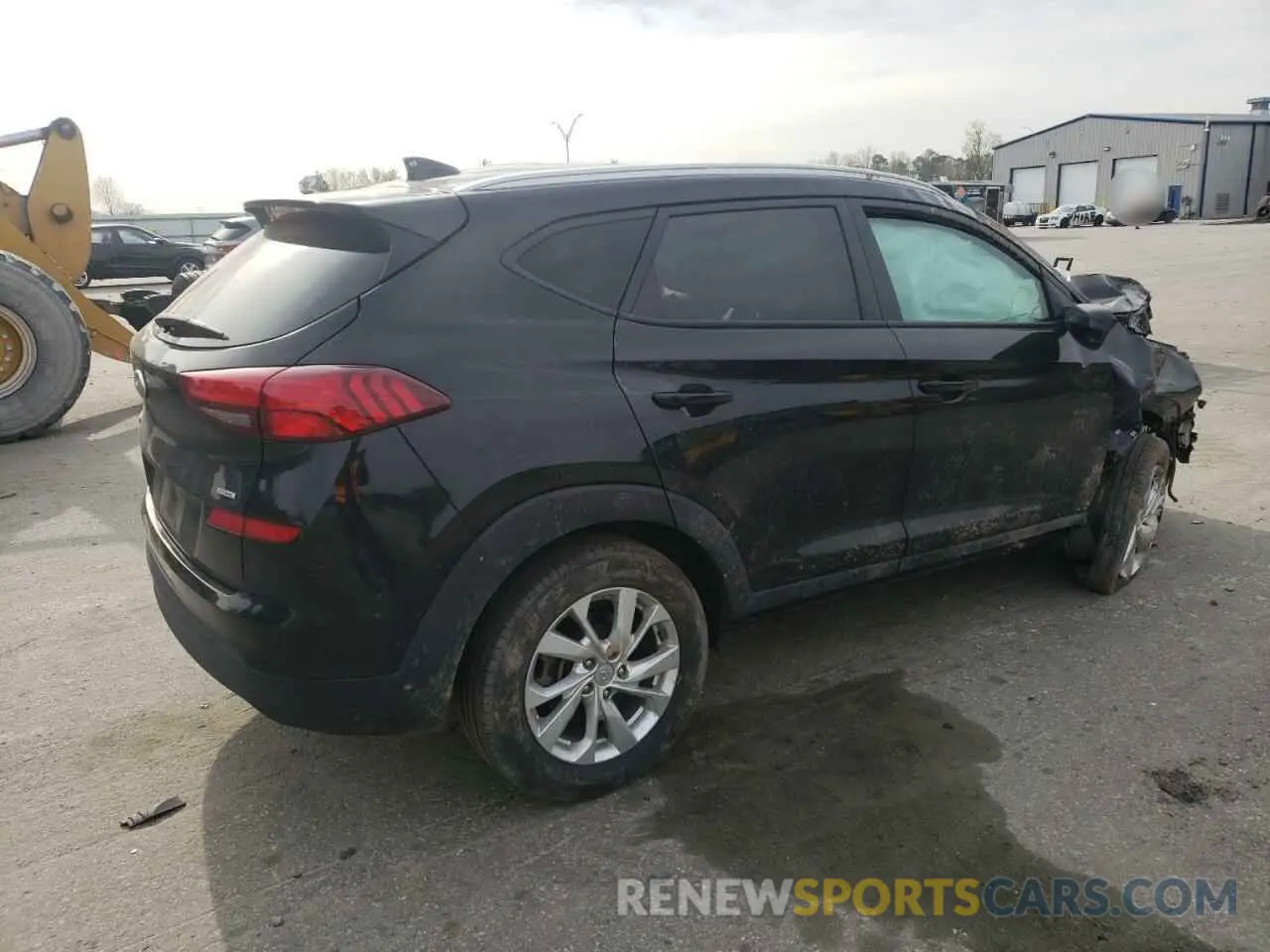 3 Фотография поврежденного автомобиля KM8J3CA44MU366813 HYUNDAI TUCSON 2021