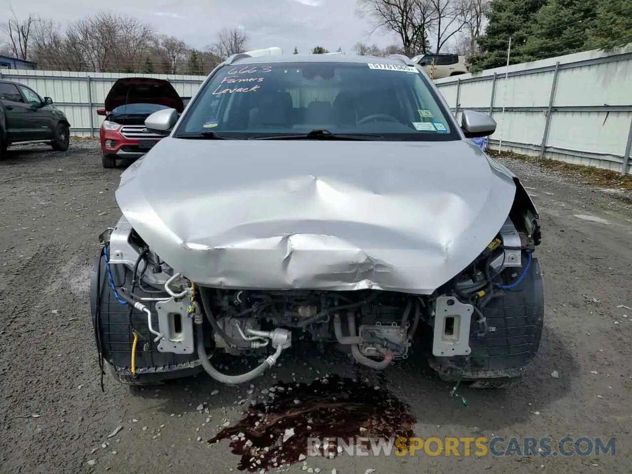 5 Photograph of a damaged car KM8J3CA47MU343929 HYUNDAI TUCSON 2021