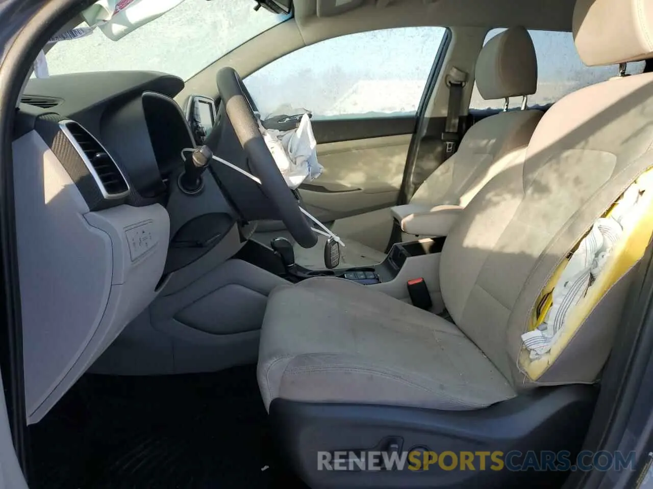 7 Photograph of a damaged car KM8J3CA47MU383329 HYUNDAI TUCSON 2021