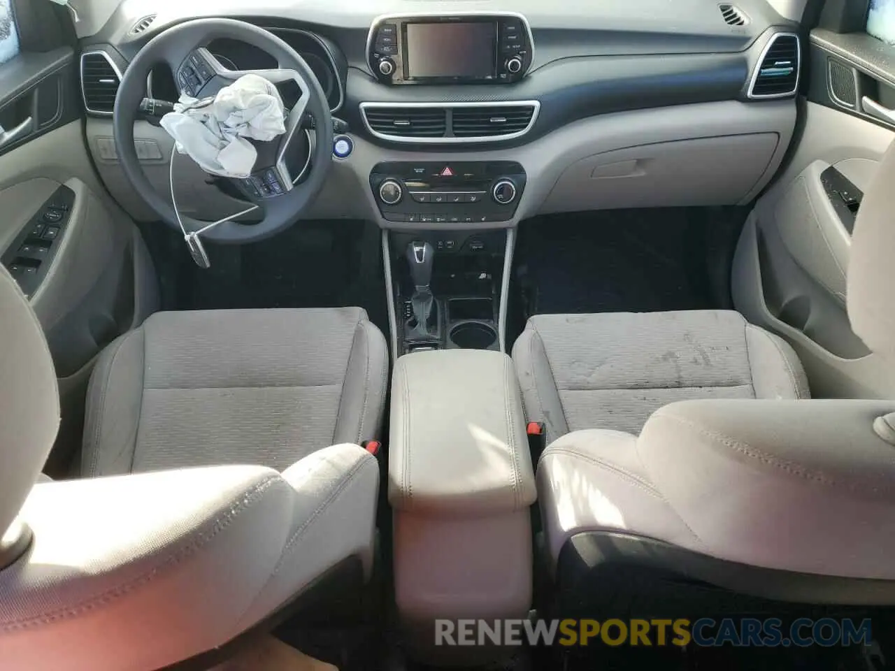 8 Photograph of a damaged car KM8J3CA47MU383329 HYUNDAI TUCSON 2021