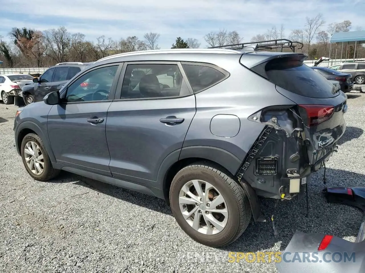 2 Фотография поврежденного автомобиля KM8J3CA48MU396980 HYUNDAI TUCSON 2021