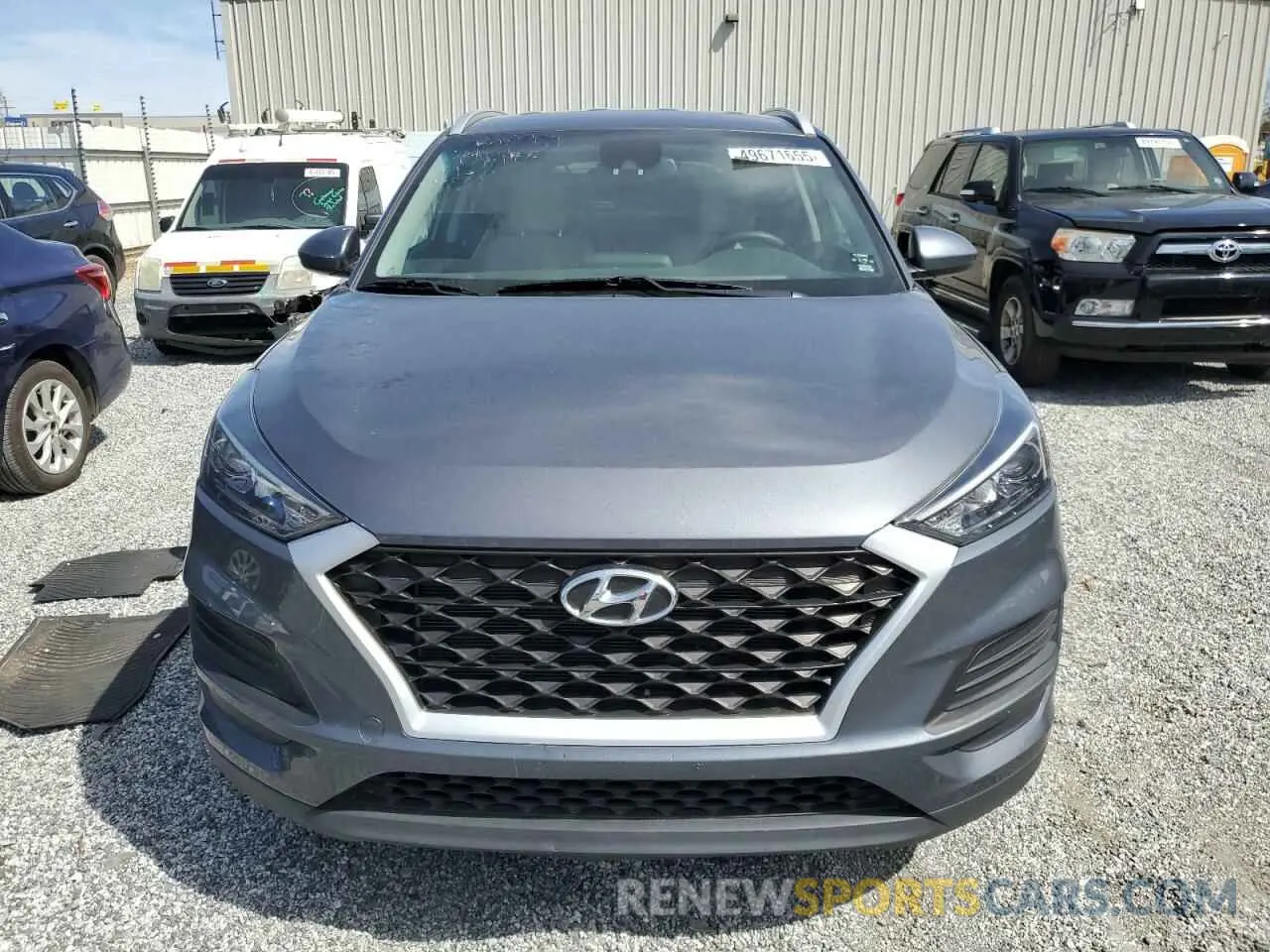 5 Фотография поврежденного автомобиля KM8J3CA48MU396980 HYUNDAI TUCSON 2021