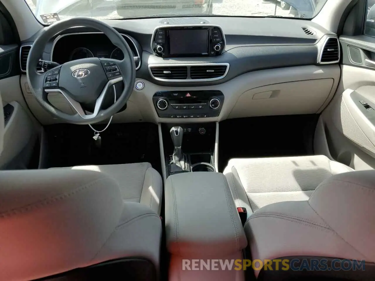 8 Фотография поврежденного автомобиля KM8J3CA48MU396980 HYUNDAI TUCSON 2021