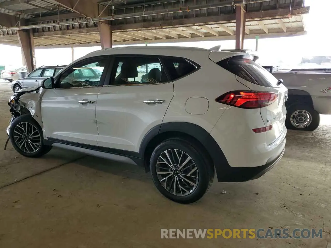 2 Фотография поврежденного автомобиля KM8J3CAL0MU339969 HYUNDAI TUCSON 2021