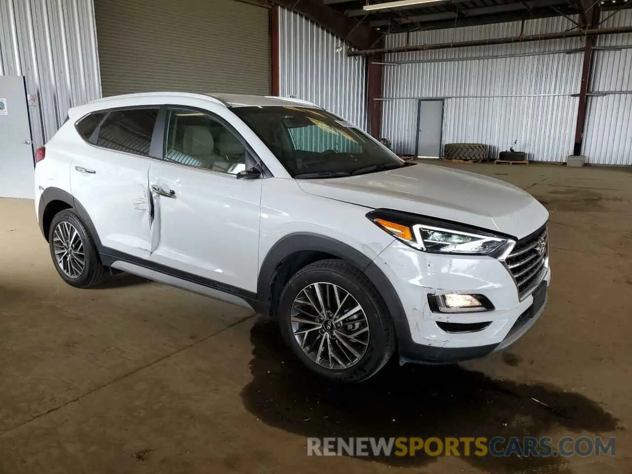 4 Фотография поврежденного автомобиля KM8J3CAL0MU339969 HYUNDAI TUCSON 2021