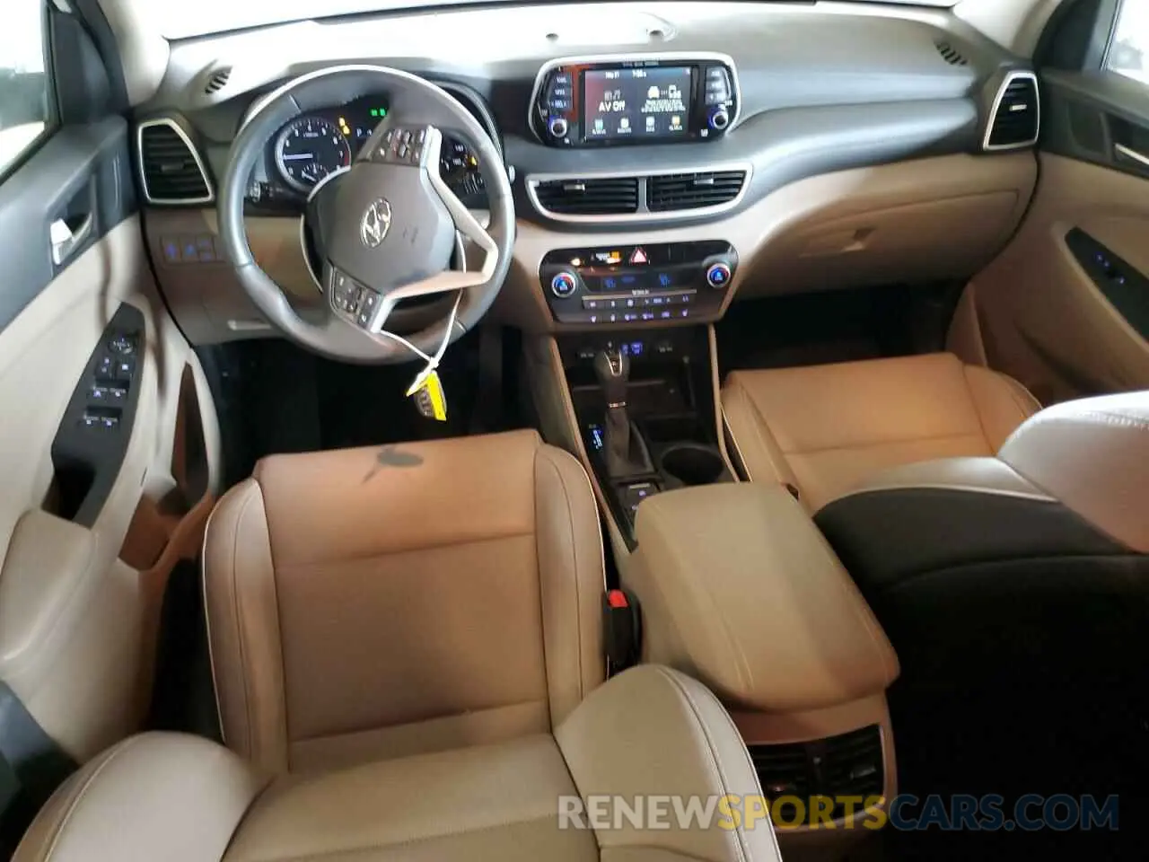 8 Фотография поврежденного автомобиля KM8J3CAL0MU339969 HYUNDAI TUCSON 2021