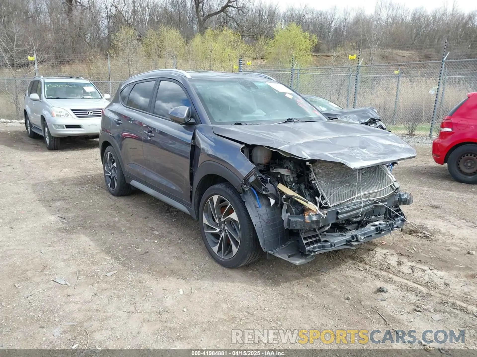 1 Photograph of a damaged car KM8J3CAL0MU356979 HYUNDAI TUCSON 2021