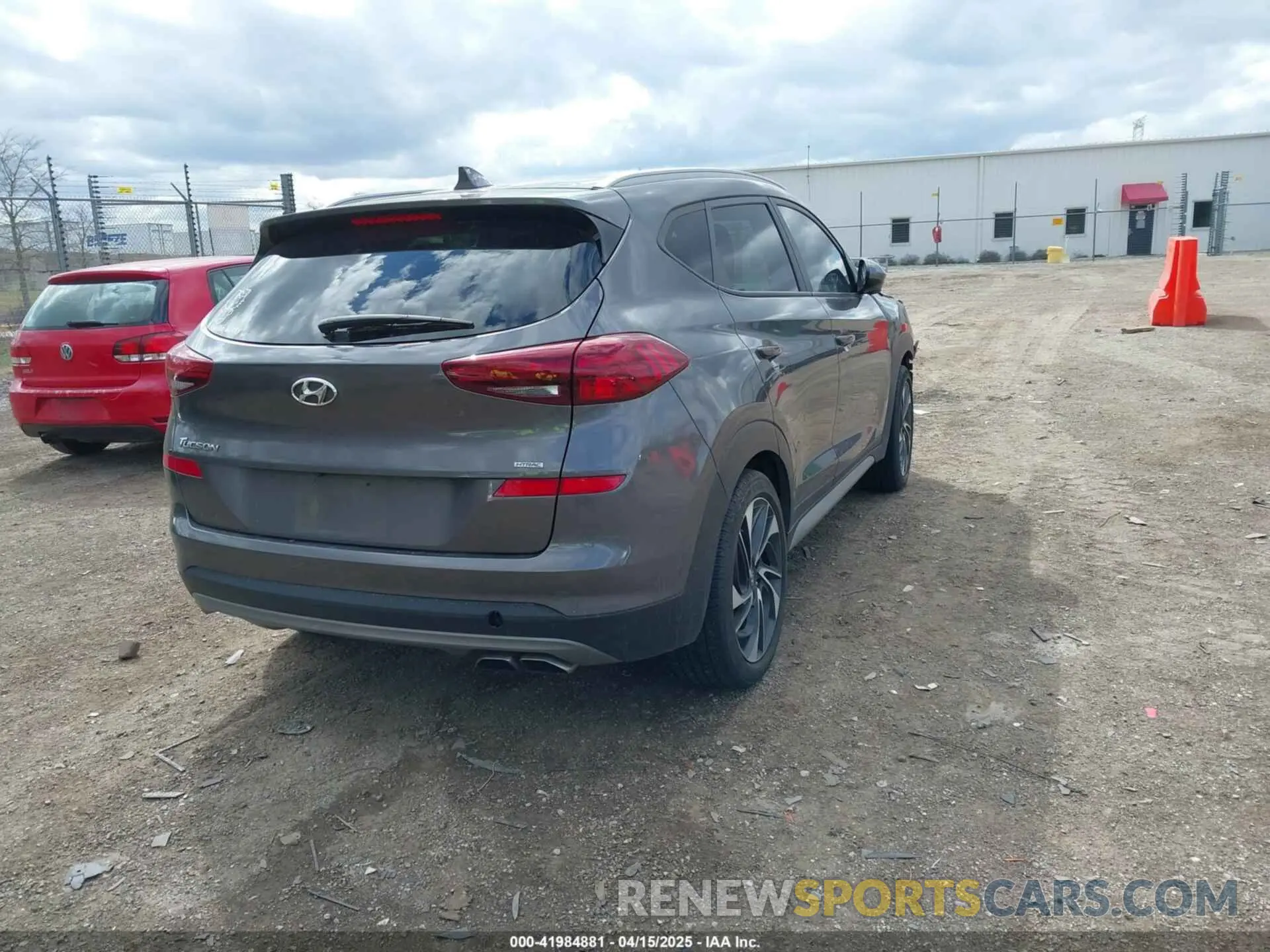 4 Photograph of a damaged car KM8J3CAL0MU356979 HYUNDAI TUCSON 2021