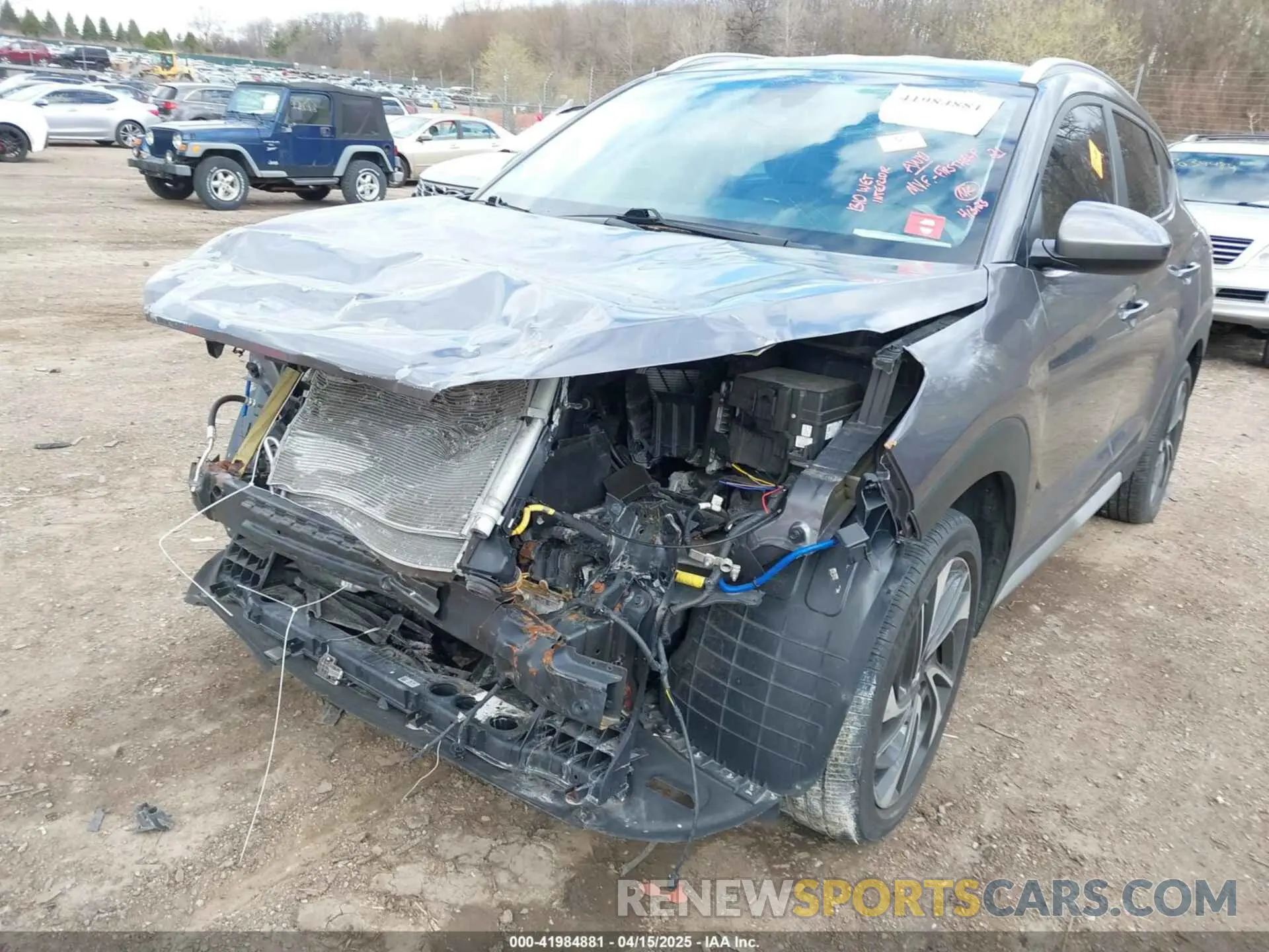 6 Photograph of a damaged car KM8J3CAL0MU356979 HYUNDAI TUCSON 2021