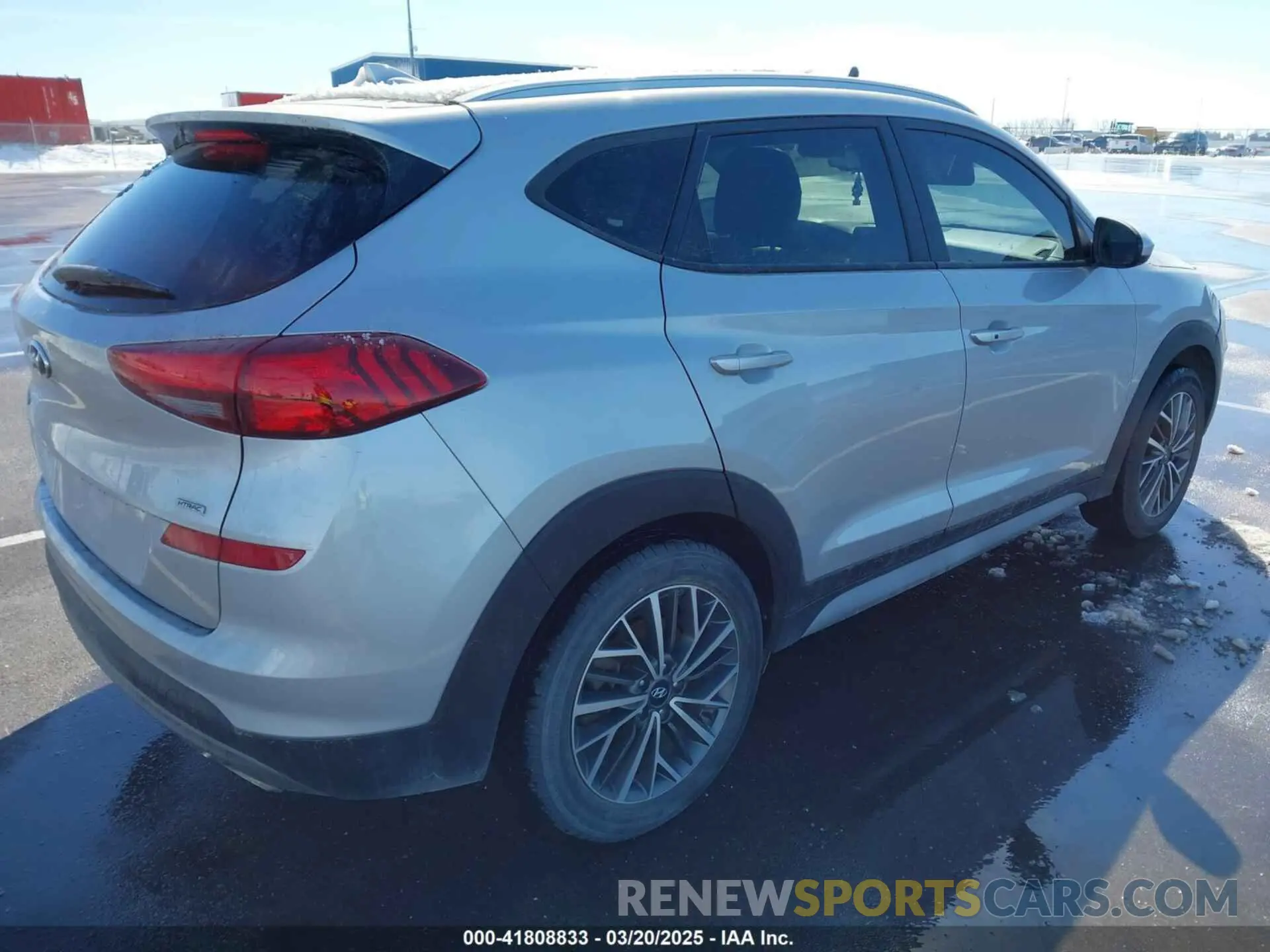 4 Photograph of a damaged car KM8J3CAL0MU377122 HYUNDAI TUCSON 2021