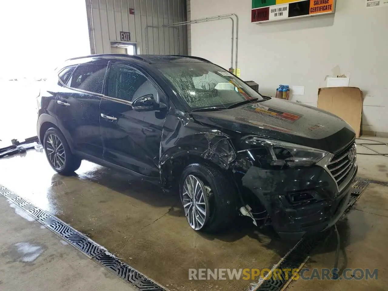 4 Фотография поврежденного автомобиля KM8J3CAL0MU385639 HYUNDAI TUCSON 2021