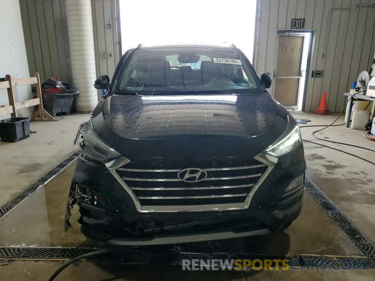 5 Фотография поврежденного автомобиля KM8J3CAL0MU385639 HYUNDAI TUCSON 2021