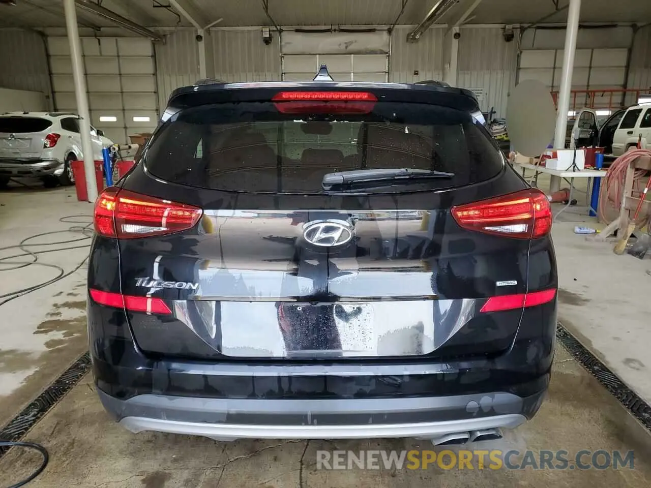 6 Фотография поврежденного автомобиля KM8J3CAL0MU385639 HYUNDAI TUCSON 2021