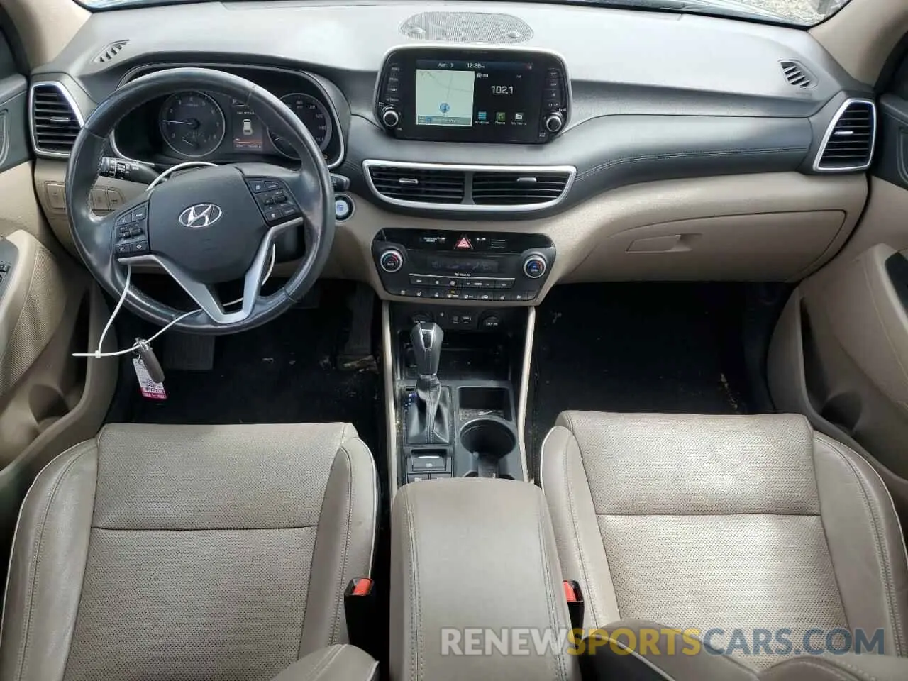 8 Photograph of a damaged car KM8J3CAL1MU315440 HYUNDAI TUCSON 2021