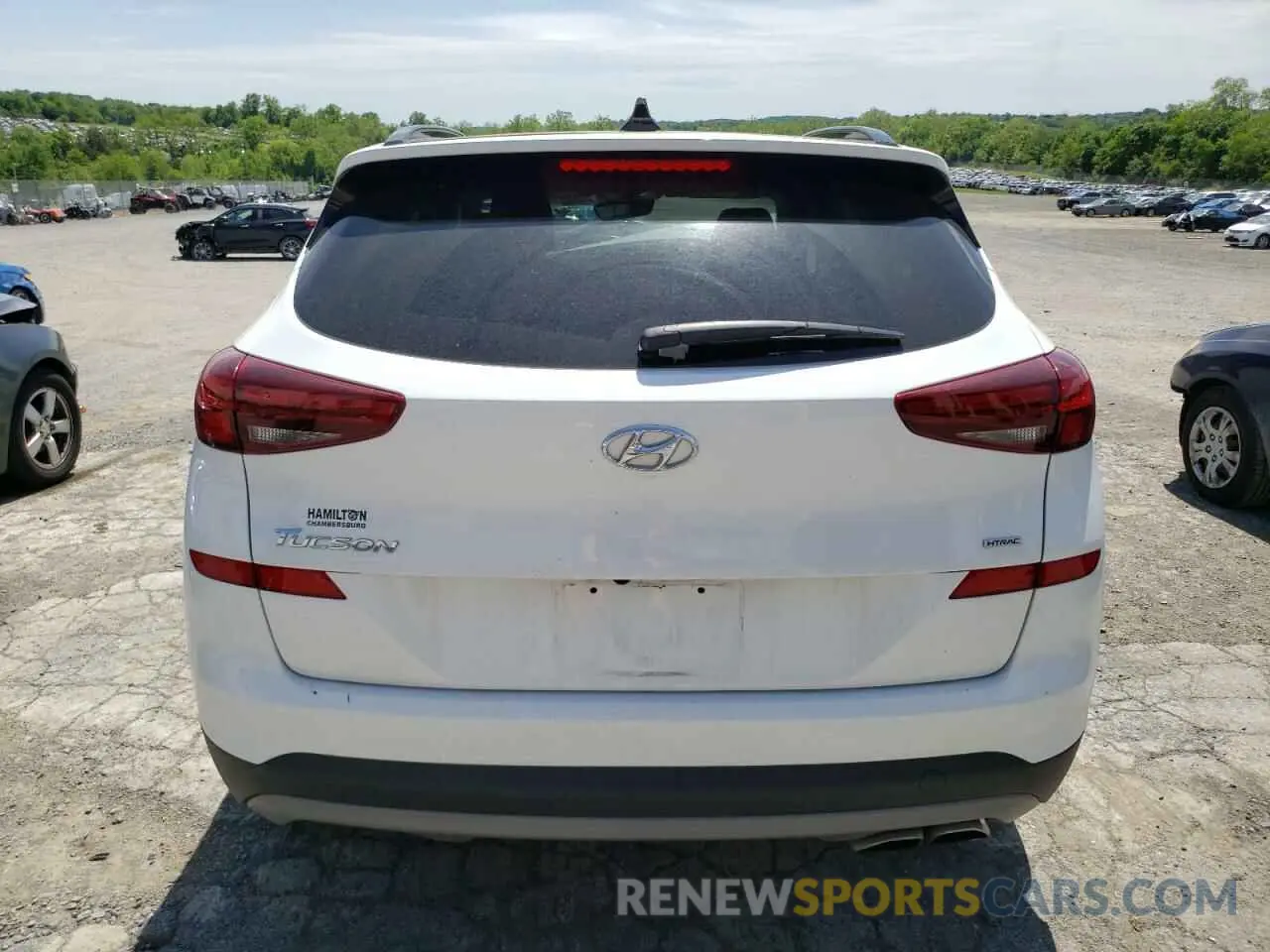 6 Фотография поврежденного автомобиля KM8J3CAL1MU390736 HYUNDAI TUCSON 2021
