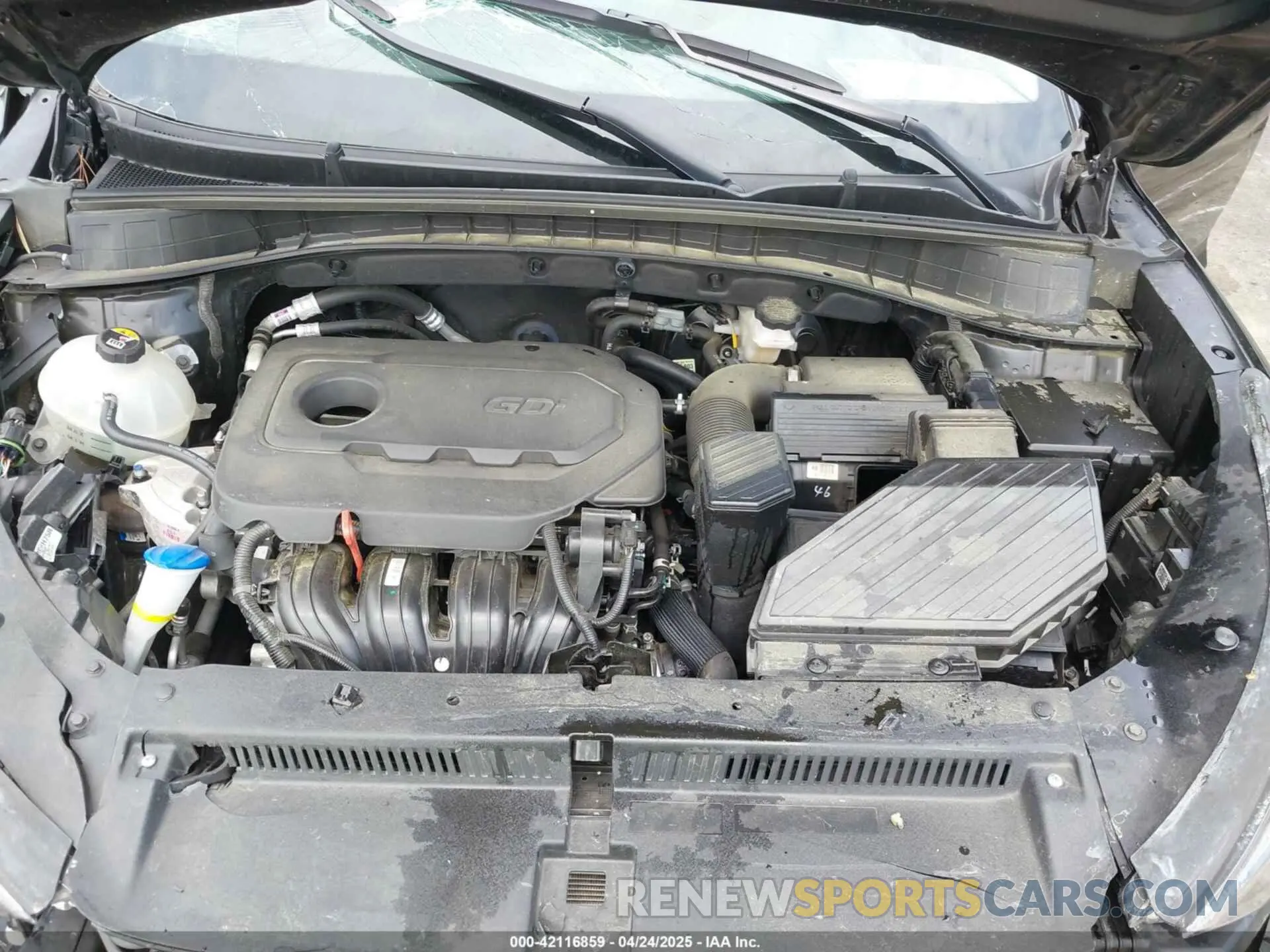 10 Photograph of a damaged car KM8J3CAL2MU320419 HYUNDAI TUCSON 2021