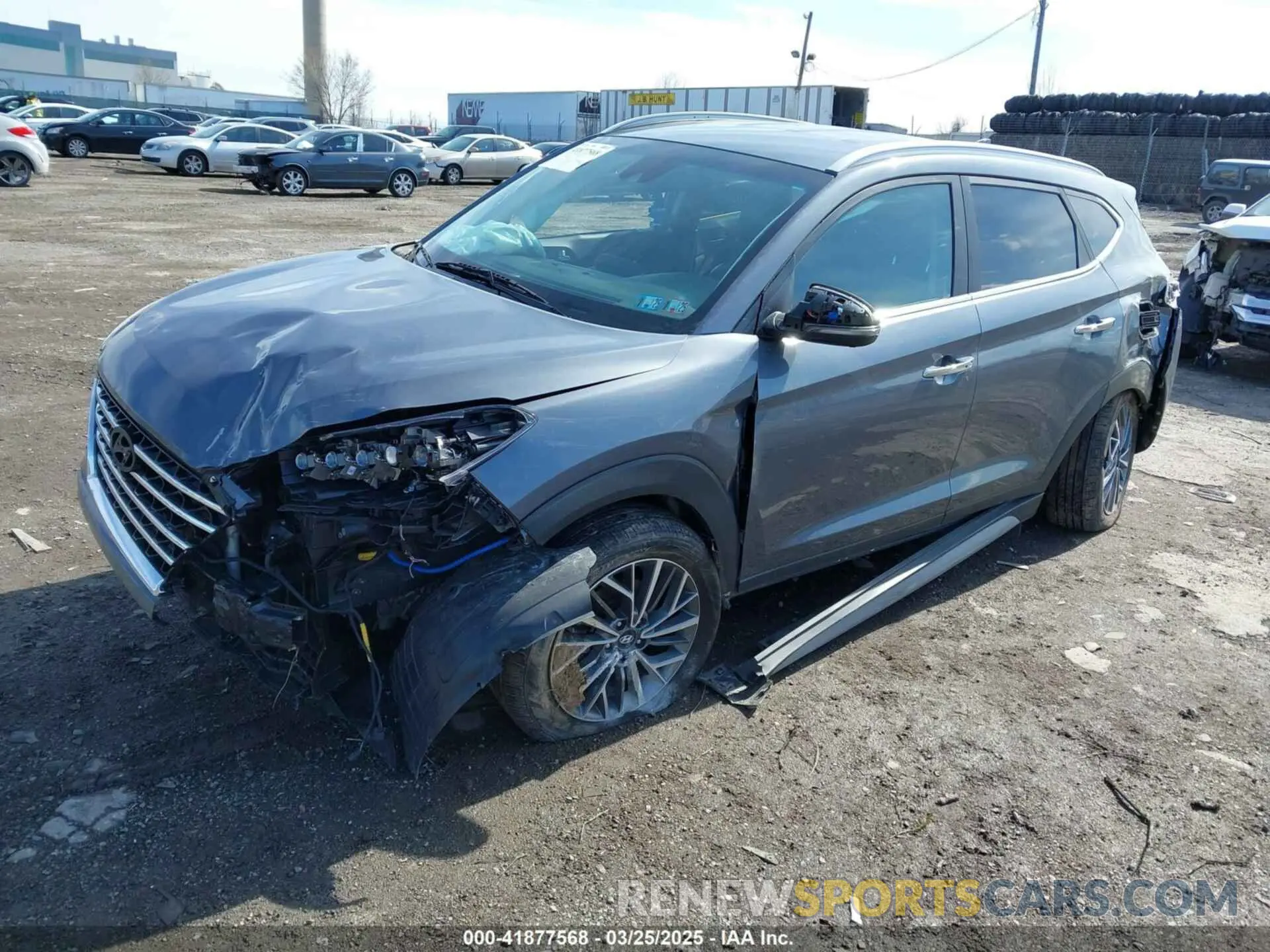 2 Photograph of a damaged car KM8J3CAL2MU405891 HYUNDAI TUCSON 2021