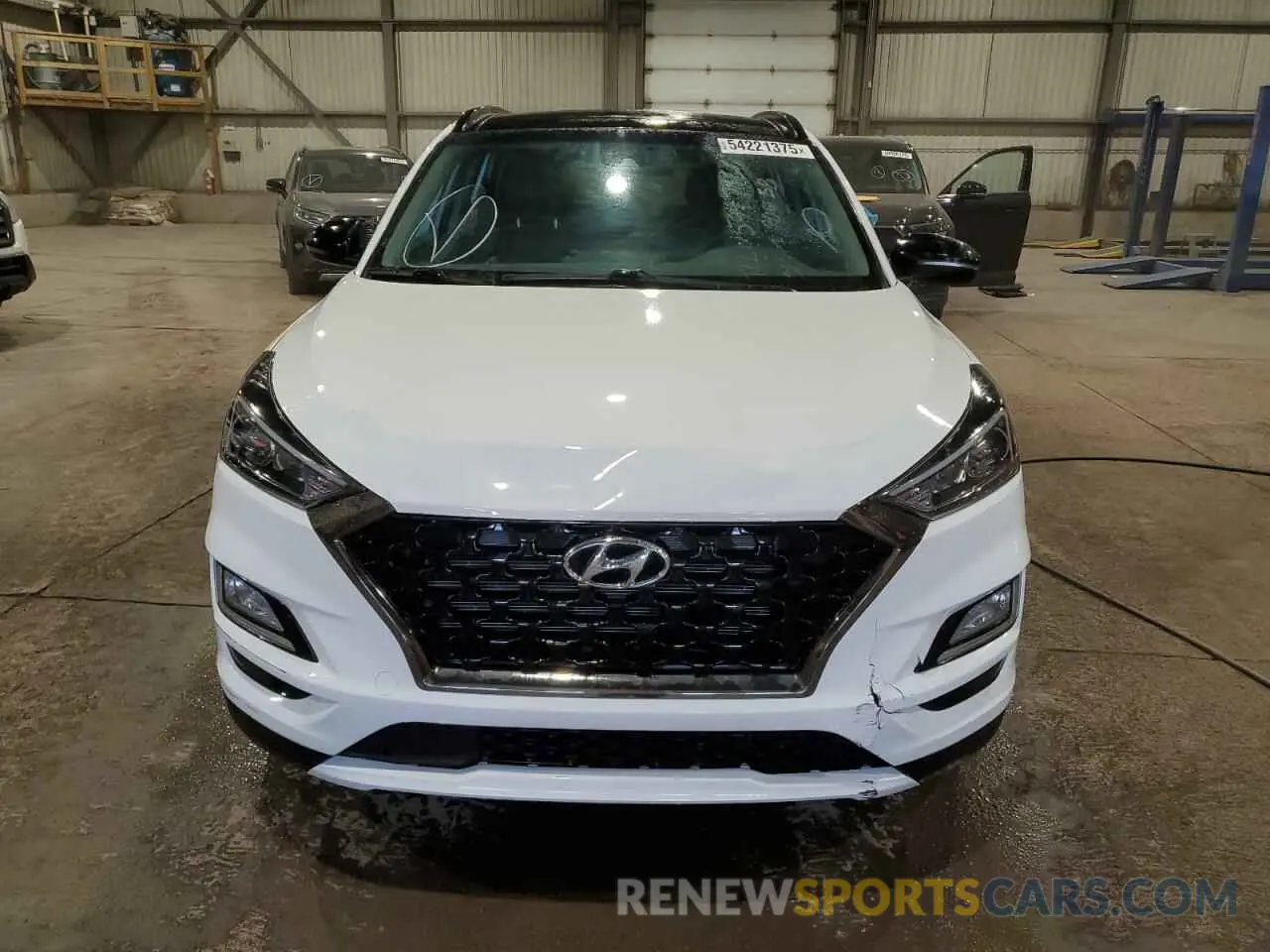 5 Photograph of a damaged car KM8J3CAL3MU370343 HYUNDAI TUCSON 2021