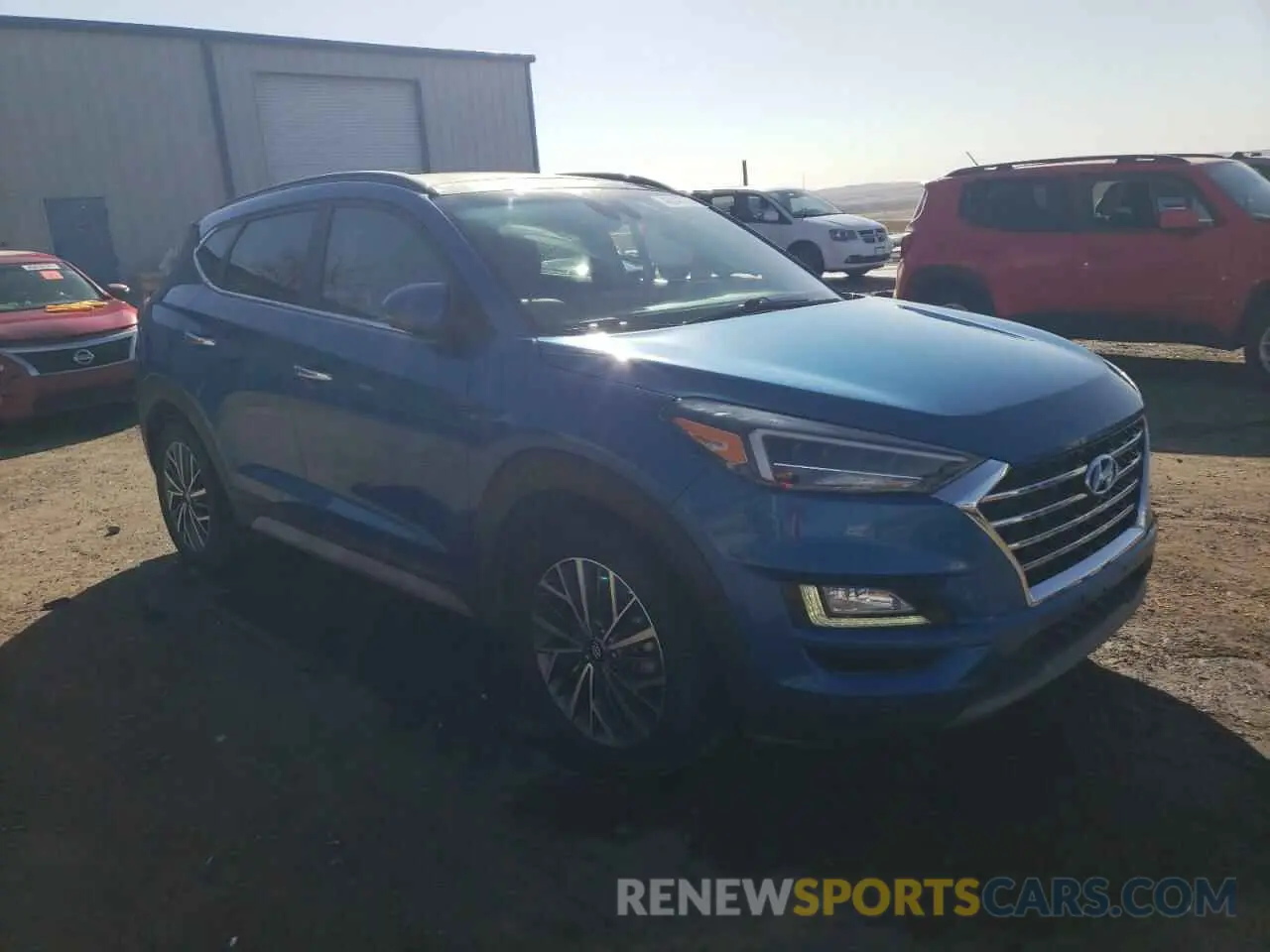 4 Photograph of a damaged car KM8J3CAL4MU283082 HYUNDAI TUCSON 2021