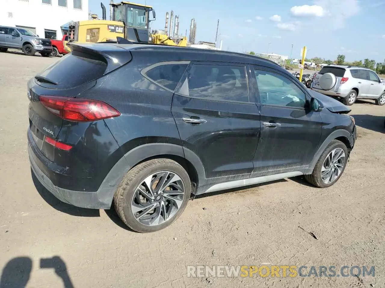 3 Photograph of a damaged car KM8J3CAL4MU358654 HYUNDAI TUCSON 2021