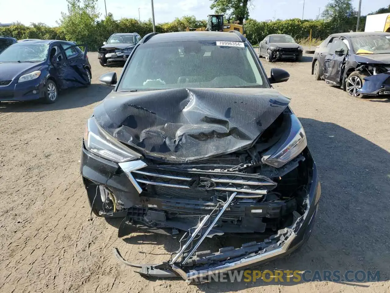 5 Photograph of a damaged car KM8J3CAL4MU358654 HYUNDAI TUCSON 2021