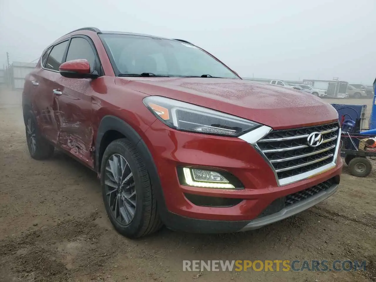 4 Photograph of a damaged car KM8J3CAL4MU385854 HYUNDAI TUCSON 2021