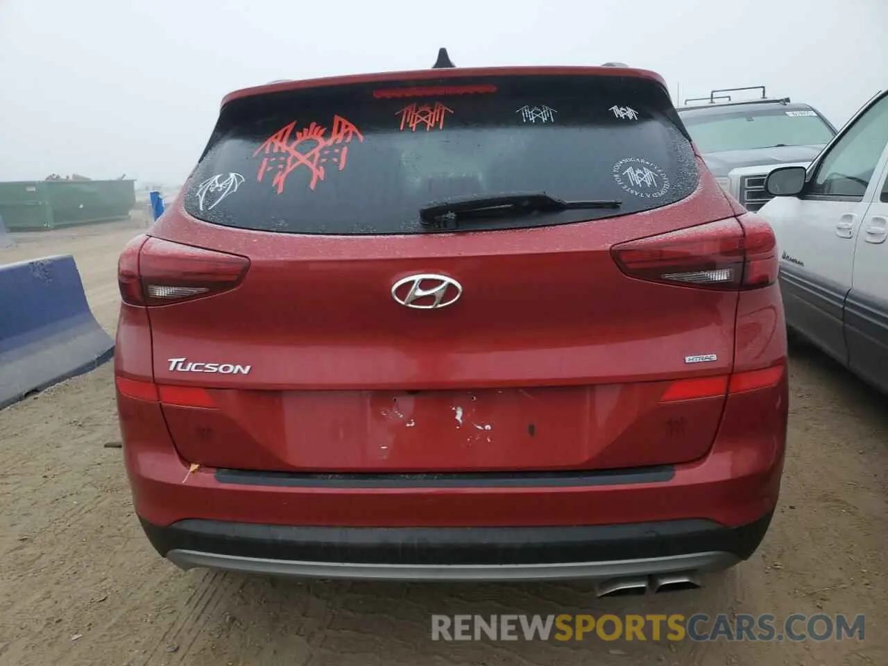 6 Photograph of a damaged car KM8J3CAL4MU385854 HYUNDAI TUCSON 2021