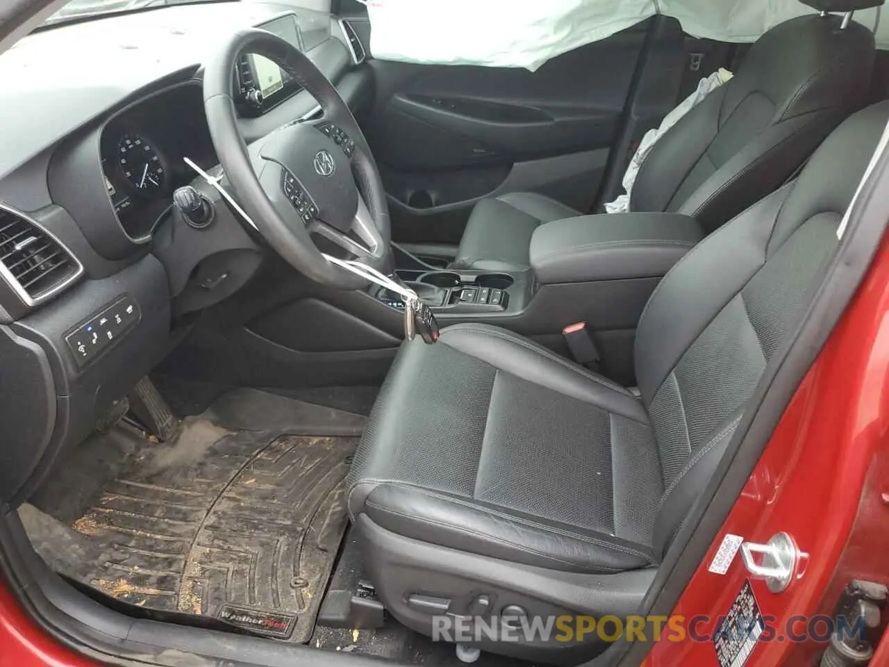 7 Photograph of a damaged car KM8J3CAL4MU385854 HYUNDAI TUCSON 2021