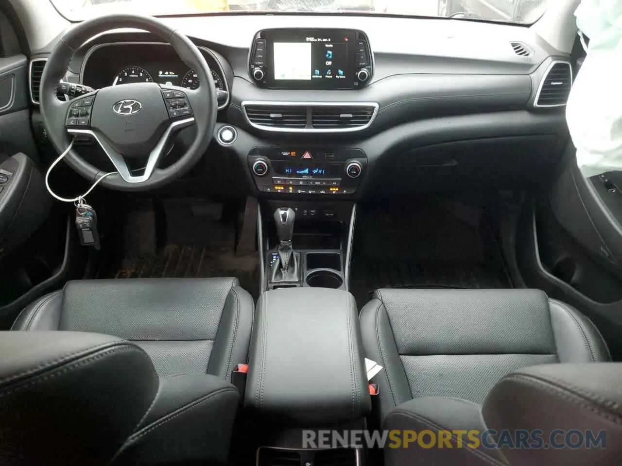 8 Photograph of a damaged car KM8J3CAL4MU385854 HYUNDAI TUCSON 2021