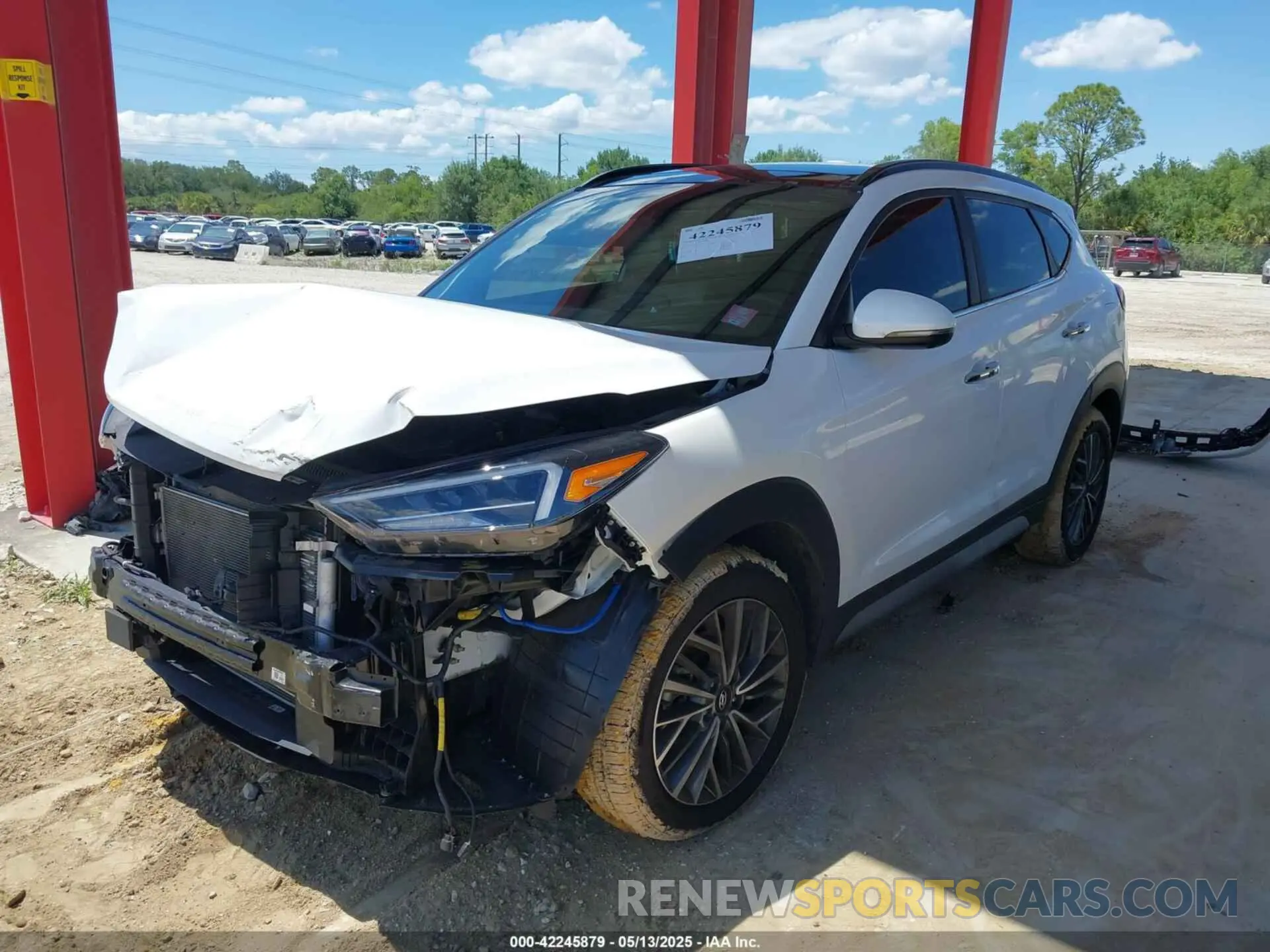 2 Фотография поврежденного автомобиля KM8J3CAL5MU371364 HYUNDAI TUCSON 2021