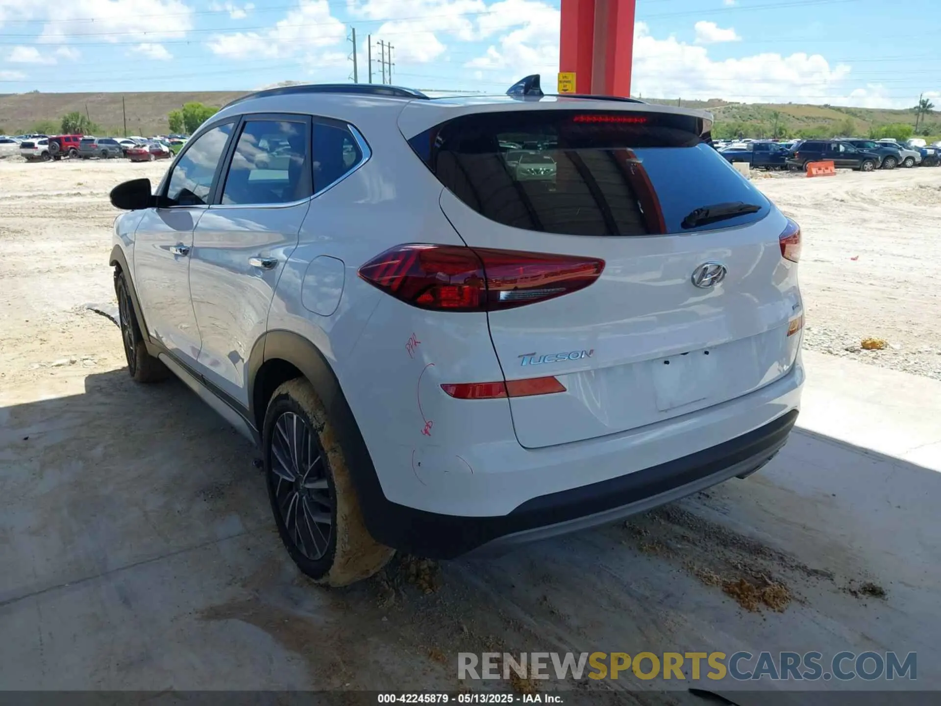 3 Фотография поврежденного автомобиля KM8J3CAL5MU371364 HYUNDAI TUCSON 2021
