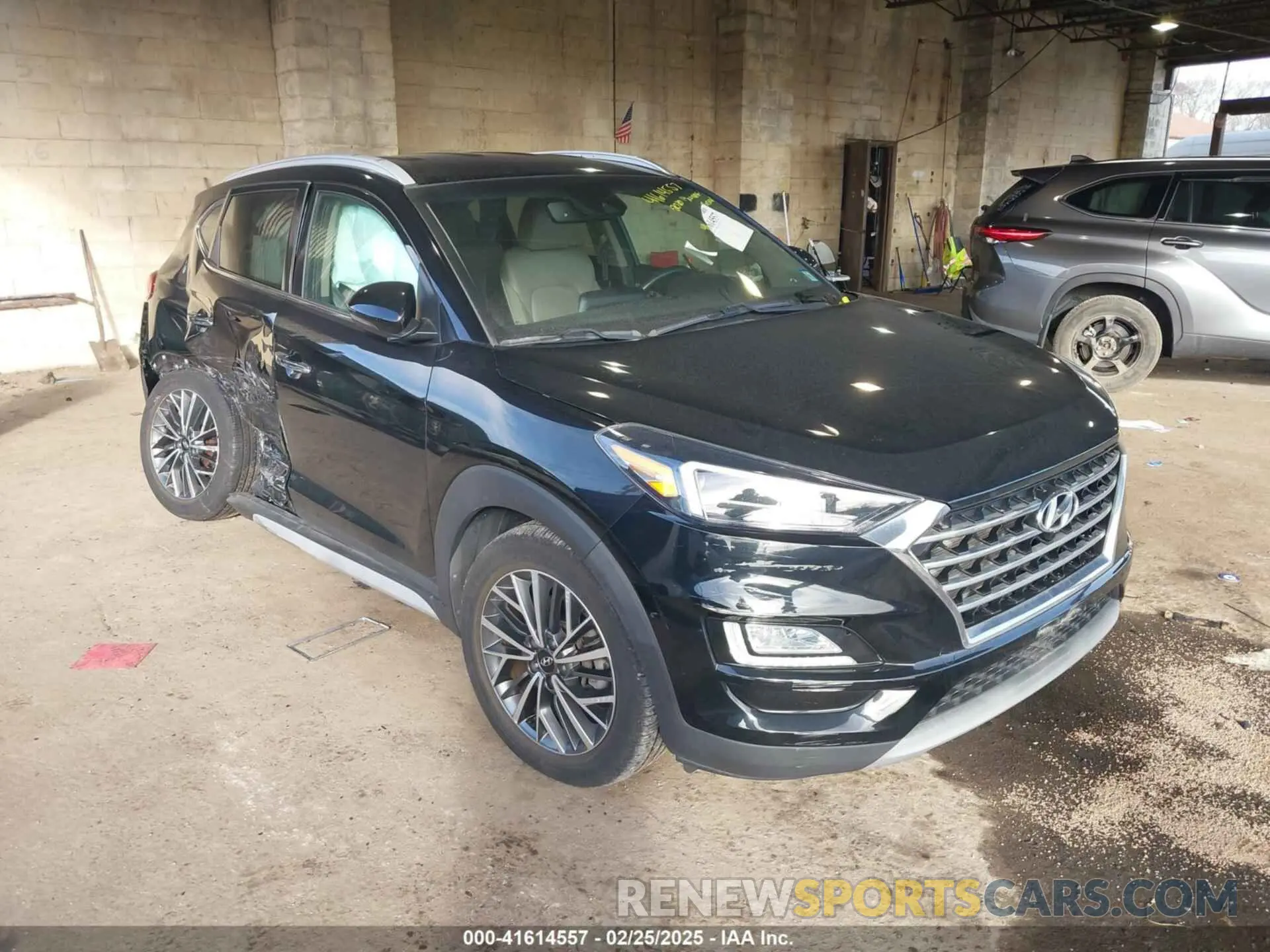 1 Фотография поврежденного автомобиля KM8J3CAL5MU375320 HYUNDAI TUCSON 2021