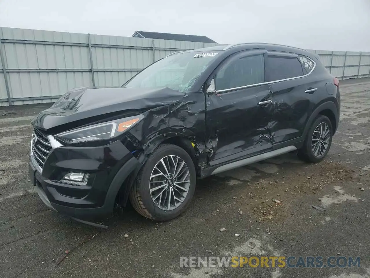 1 Photograph of a damaged car KM8J3CAL5MU406694 HYUNDAI TUCSON 2021