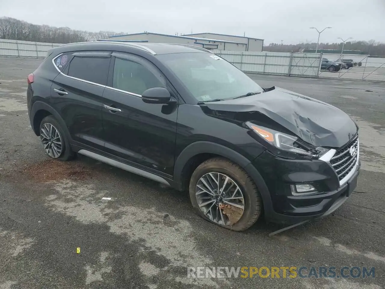 4 Photograph of a damaged car KM8J3CAL5MU406694 HYUNDAI TUCSON 2021