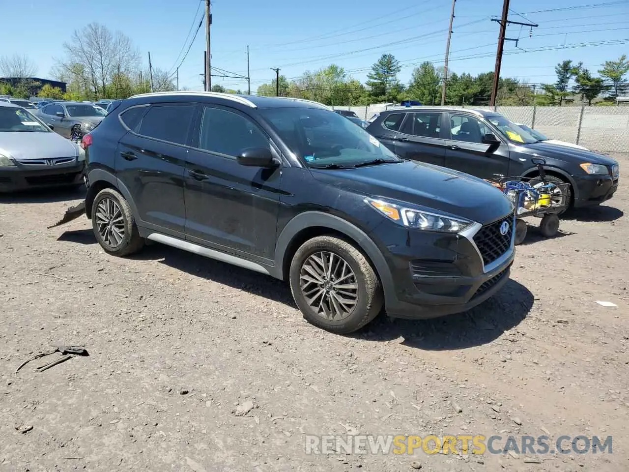 4 Photograph of a damaged car KM8J3CAL6MU367579 HYUNDAI TUCSON 2021