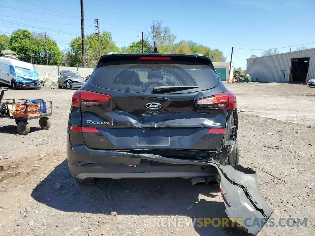 6 Photograph of a damaged car KM8J3CAL6MU367579 HYUNDAI TUCSON 2021