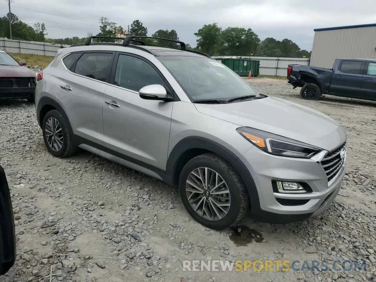 4 Photograph of a damaged car KM8J3CAL7MU309769 HYUNDAI TUCSON 2021