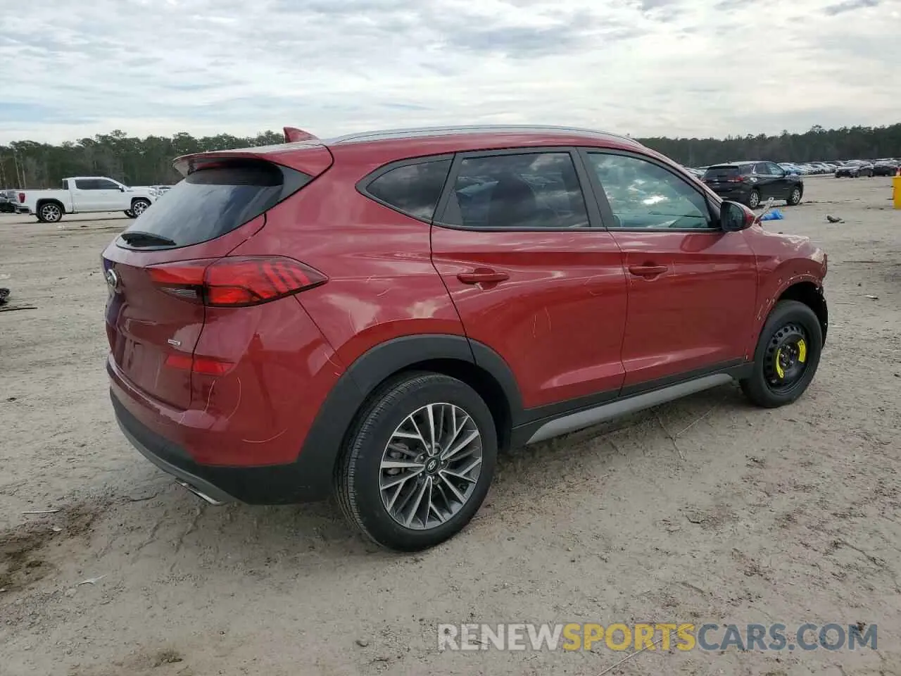 3 Photograph of a damaged car KM8J3CAL7MU384097 HYUNDAI TUCSON 2021
