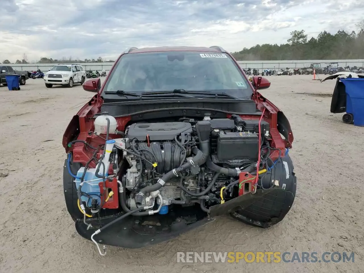 5 Photograph of a damaged car KM8J3CAL7MU384097 HYUNDAI TUCSON 2021