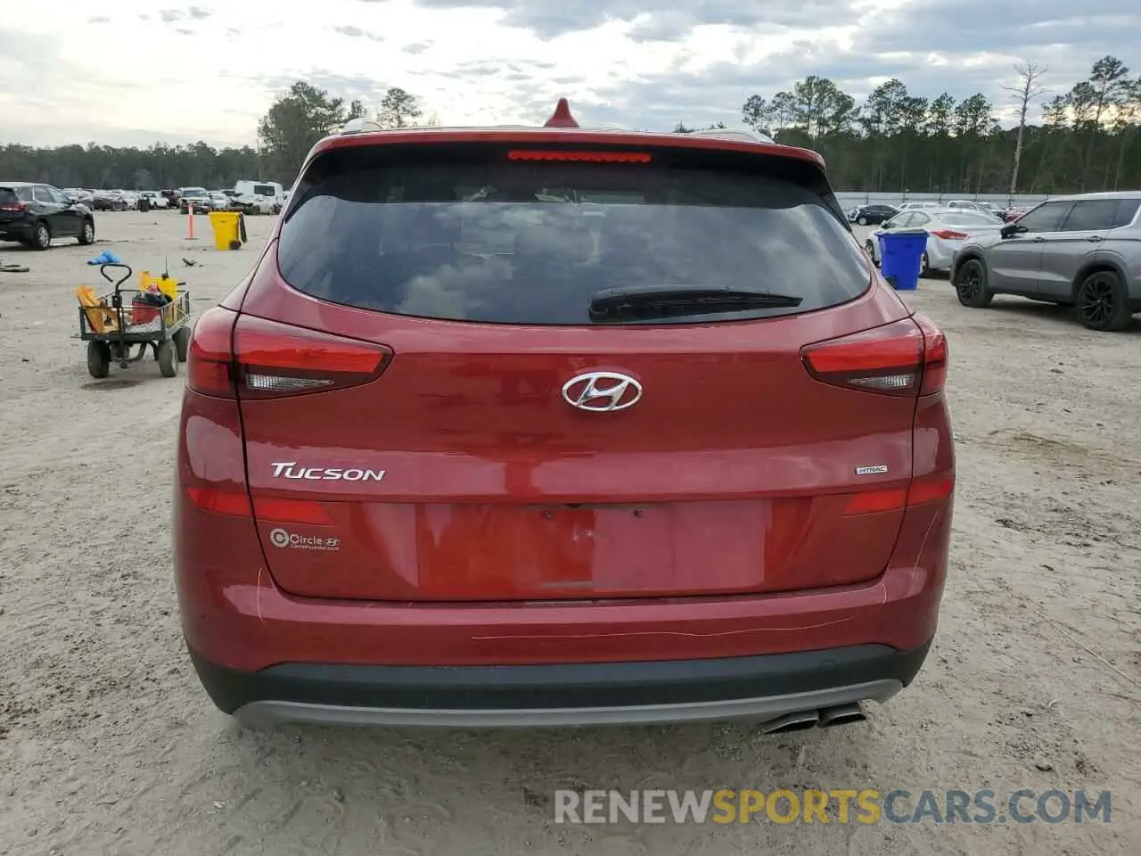 6 Photograph of a damaged car KM8J3CAL7MU384097 HYUNDAI TUCSON 2021