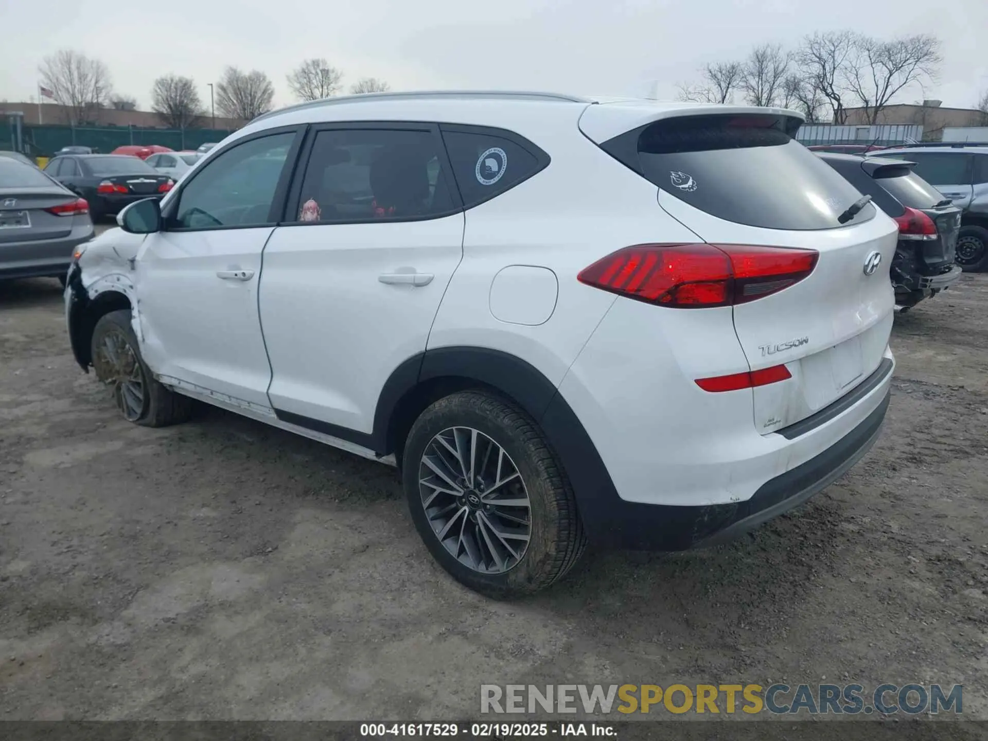 3 Photograph of a damaged car KM8J3CAL8MU371178 HYUNDAI TUCSON 2021