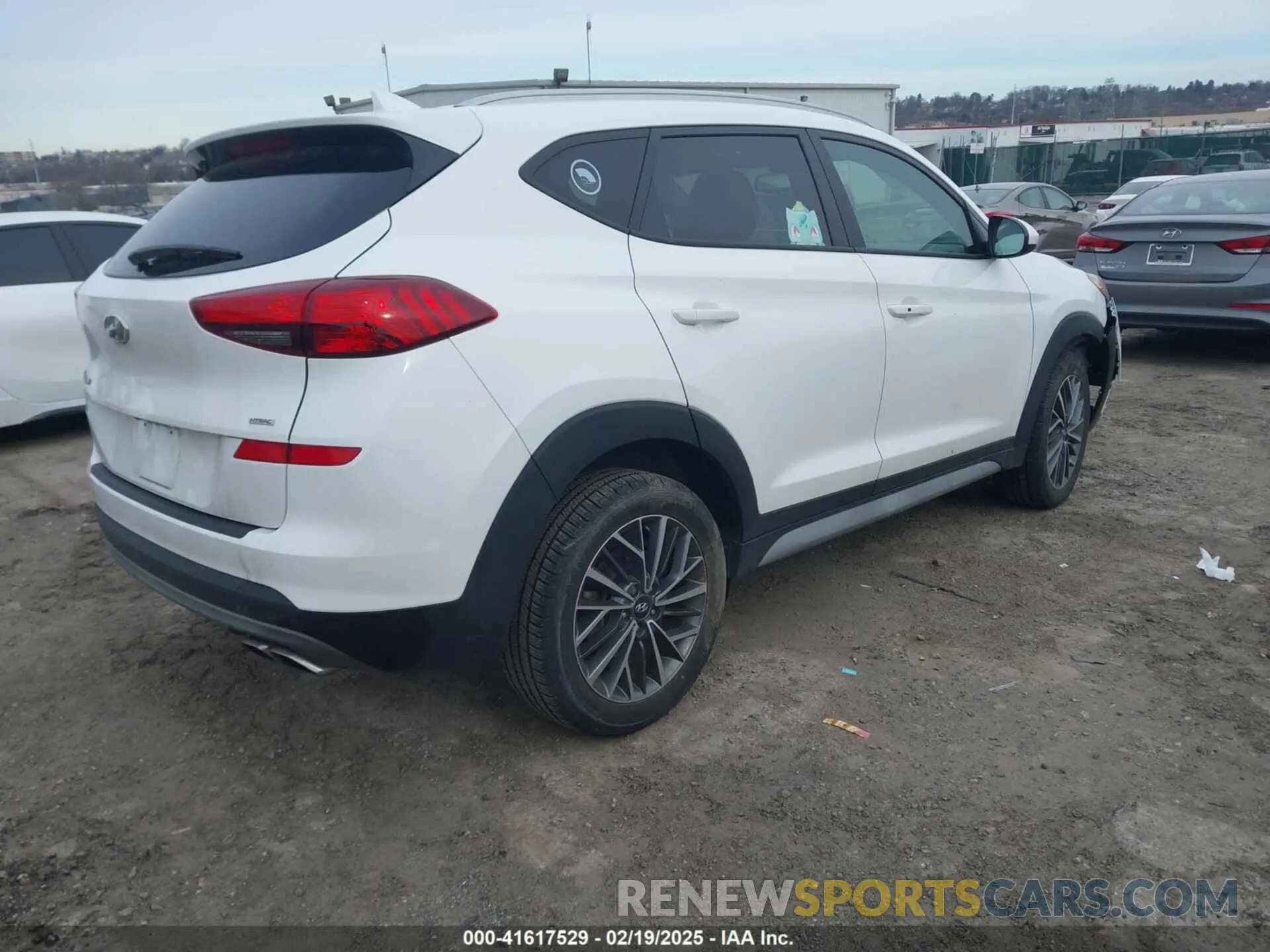 4 Photograph of a damaged car KM8J3CAL8MU371178 HYUNDAI TUCSON 2021