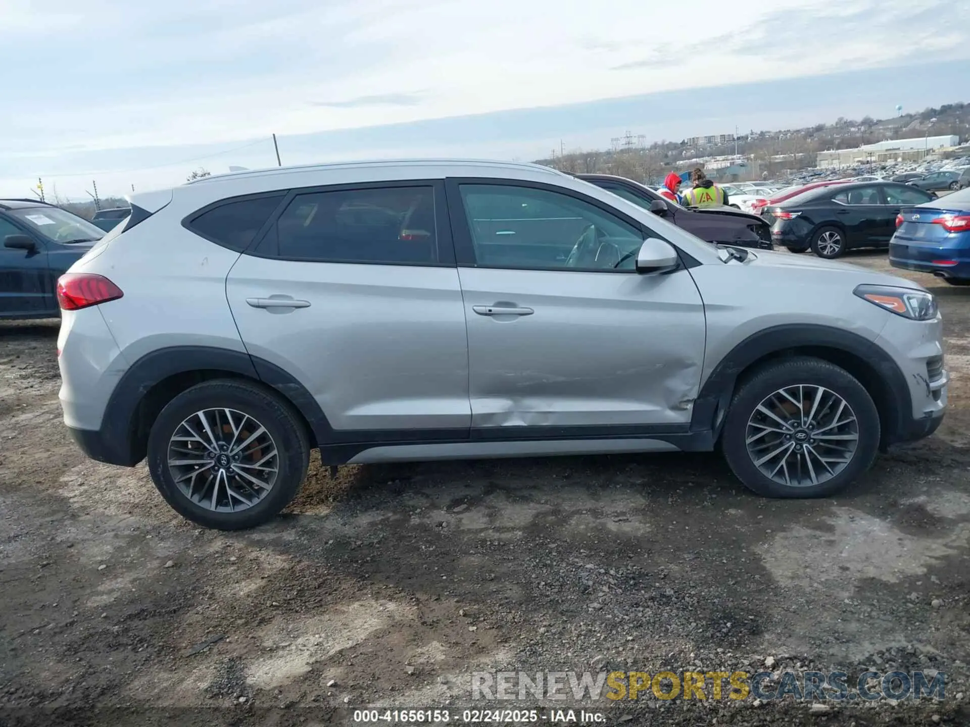 13 Фотография поврежденного автомобиля KM8J3CAL8MU394038 HYUNDAI TUCSON 2021