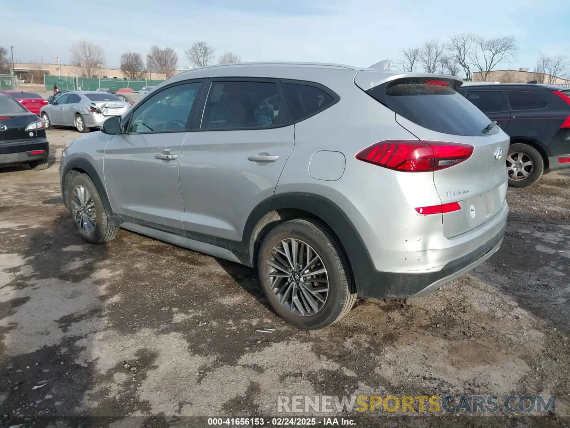 3 Фотография поврежденного автомобиля KM8J3CAL8MU394038 HYUNDAI TUCSON 2021