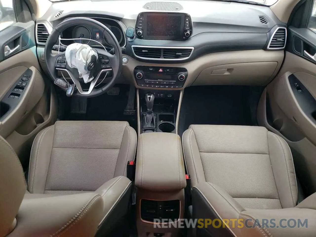 8 Фотография поврежденного автомобиля KM8J3CAL9MU316612 HYUNDAI TUCSON 2021
