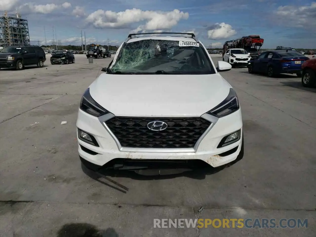 5 Фотография поврежденного автомобиля KM8J3CALXMU291624 HYUNDAI TUCSON 2021